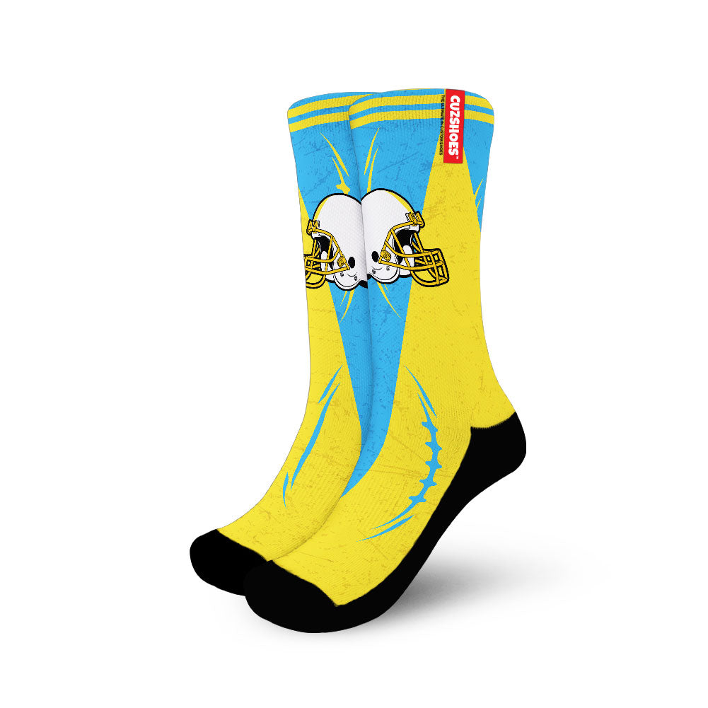 Los Angeles Football Team Socks- Cuztomshoes