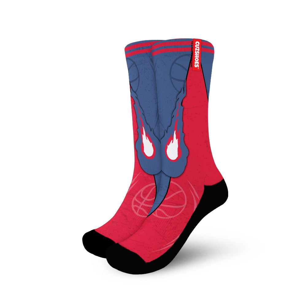 Washington Basketball Team Socks- Cuztomshoes