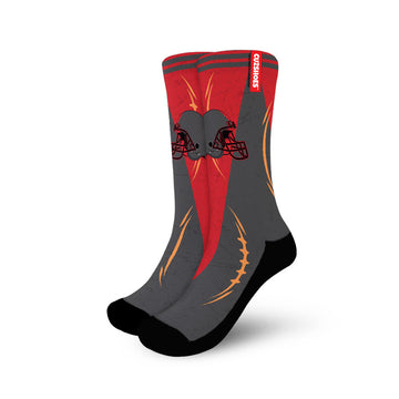 Tampa Bay Football Team Socks- Cuztomshoes