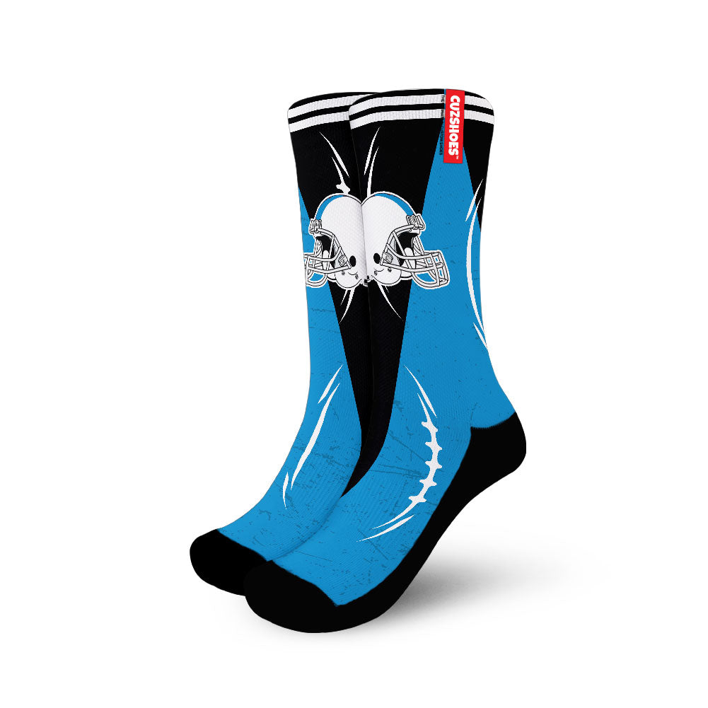 Carolina Football Team Socks- Cuztomshoes