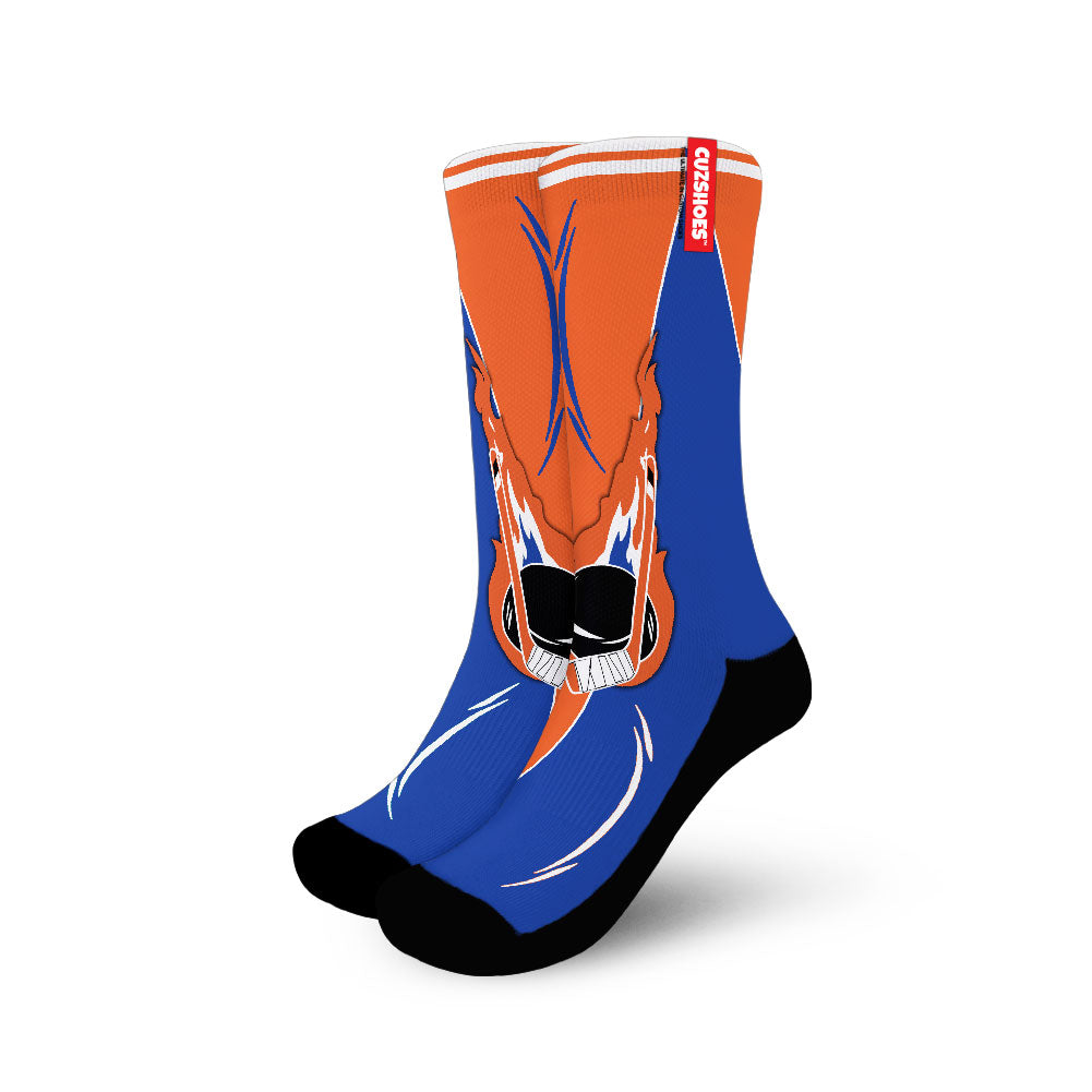 New York Hockey Basketball Team Socks- Cuztomshoes