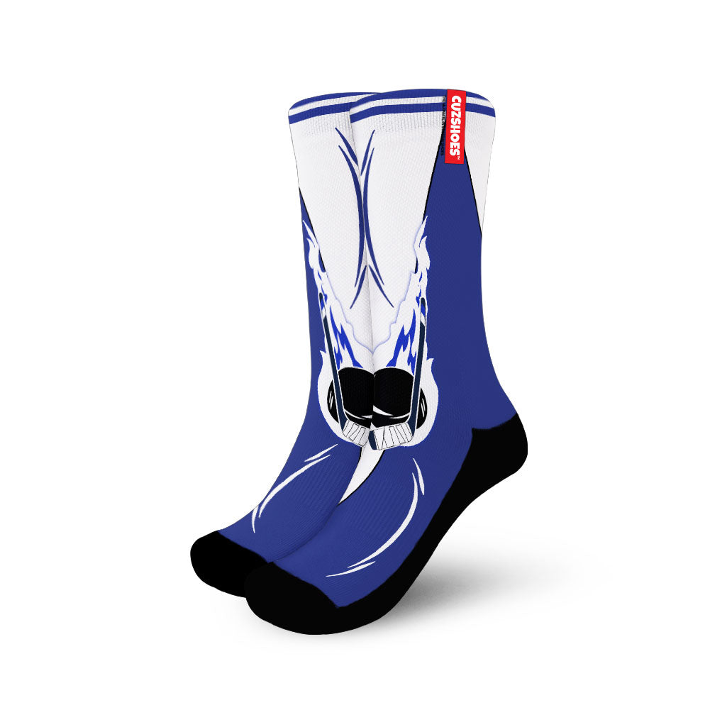 Toronto Hockey Basketball Team Socks- Cuztomshoes