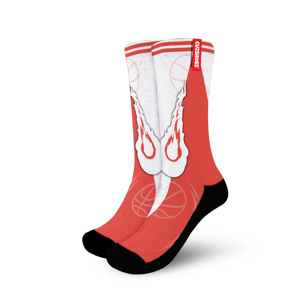 Houston Basketball Team Socks- Cuztomshoes