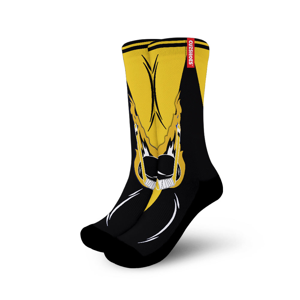 Pittsburgh Hockey Basketball Team Socks- Cuztomshoes