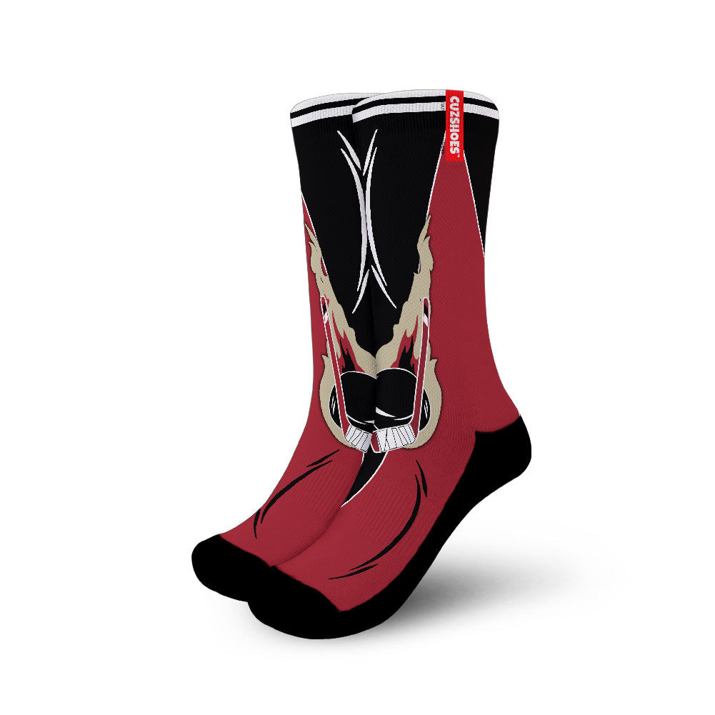 Arizona Hockey Basketball Team Socks- Cuztomshoes