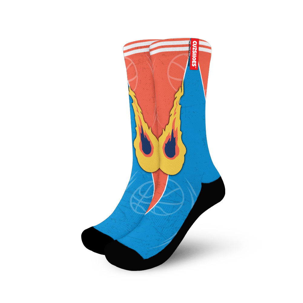 Oklahoma Basketball Team Socks- Cuztomshoes