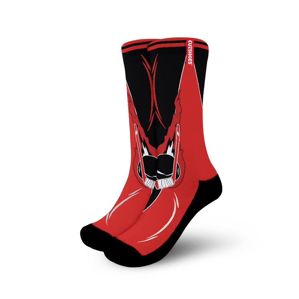 Jersey Hockey Basketball Team Socks- Cuztomshoes