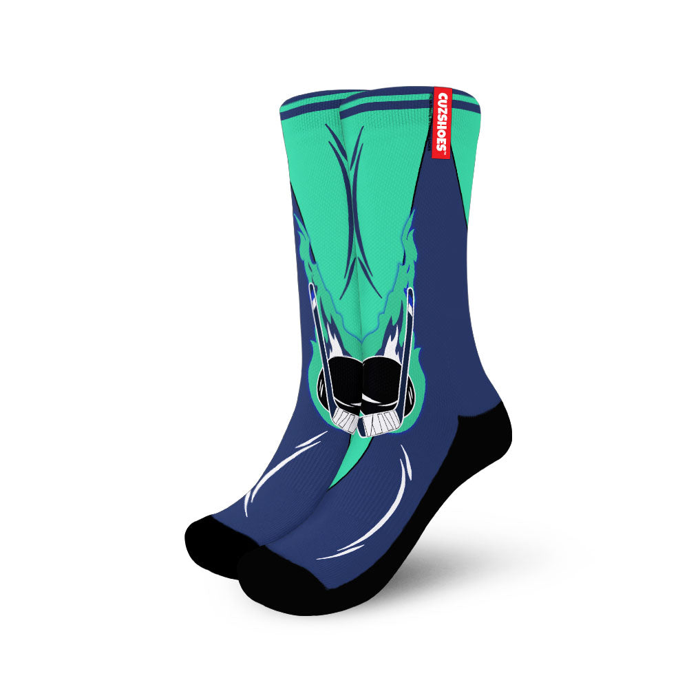 Vancouver Hockey Basketball Team Socks- Cuztomshoes