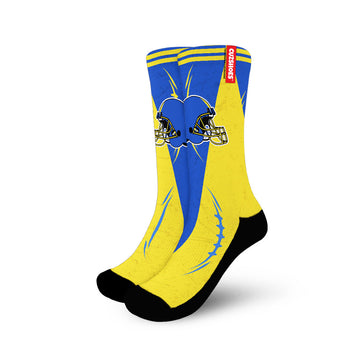 Miami Football Team Socks- Cuztomshoes