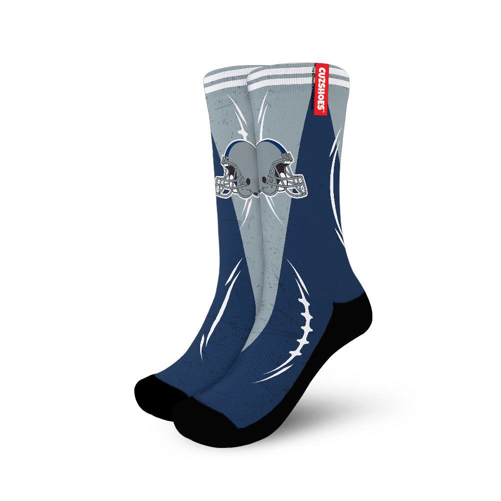 Dallas Football Team Socks- Cuztomshoes