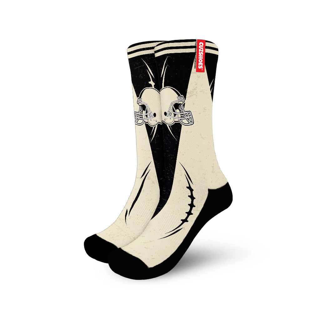 New Orleans Football Team Socks- Cuztomshoes