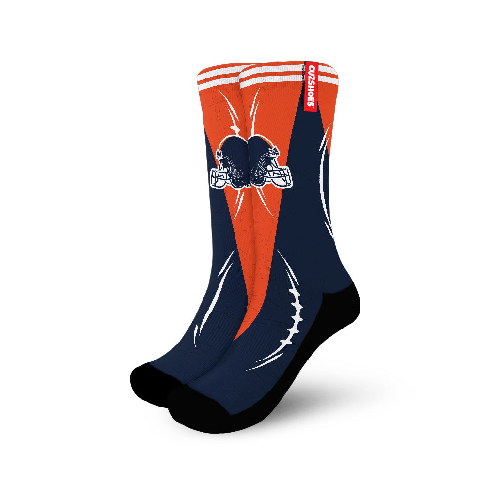 Chicago Football Team Socks- Cuztomshoes
