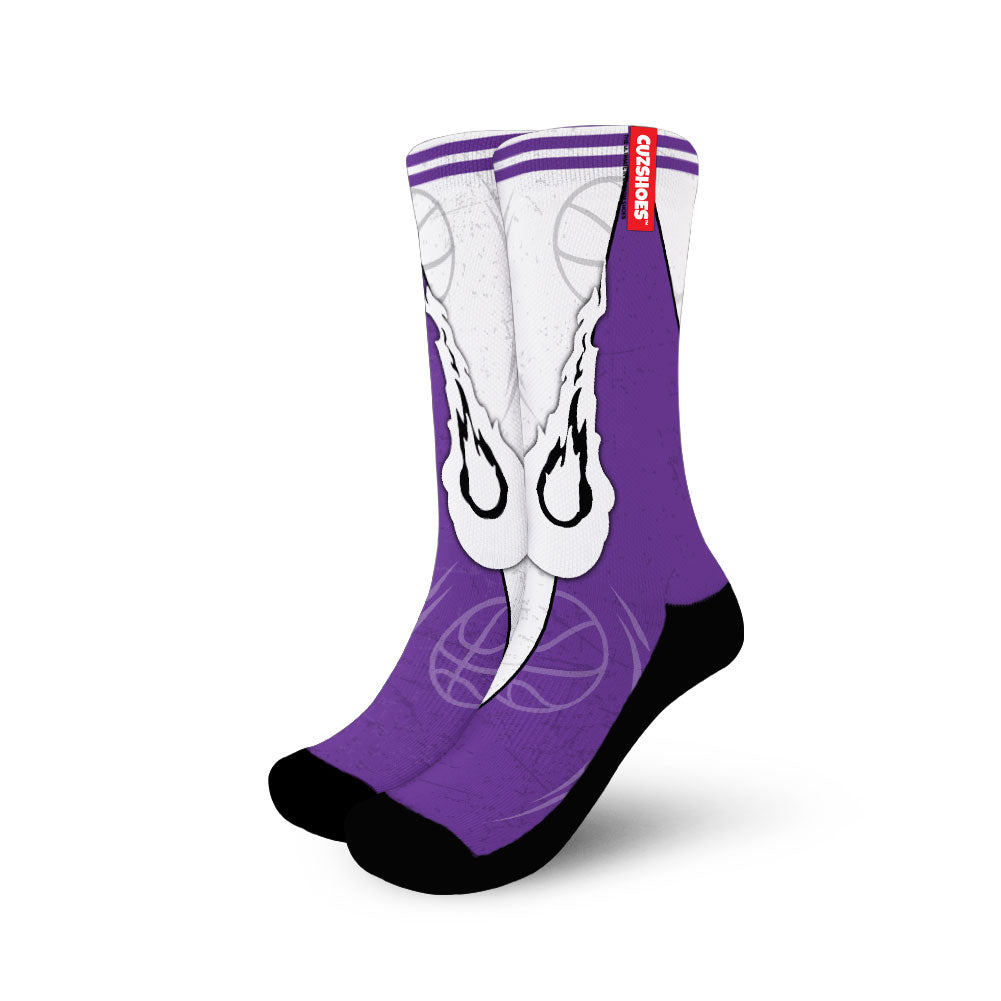 Sacramento Basketball Team Socks- Cuztomshoes
