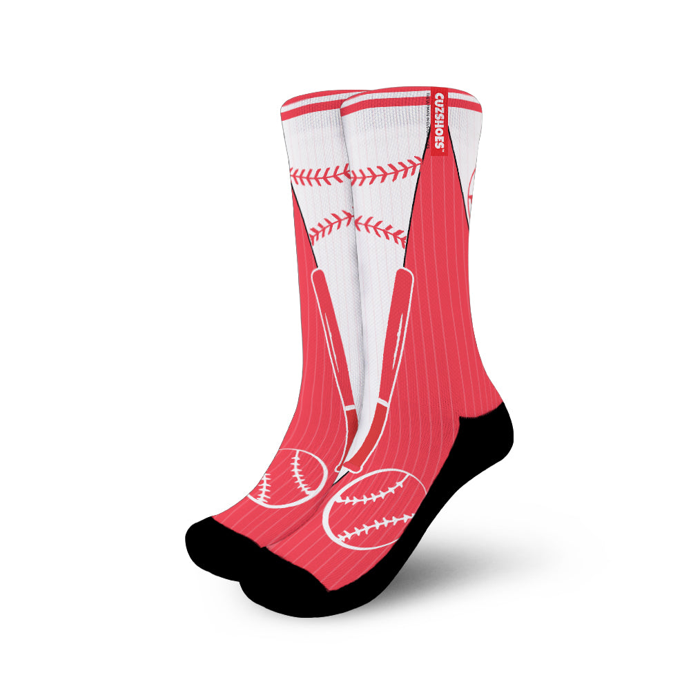 Philadelphia Baseball Team Socks- Cuztomshoes