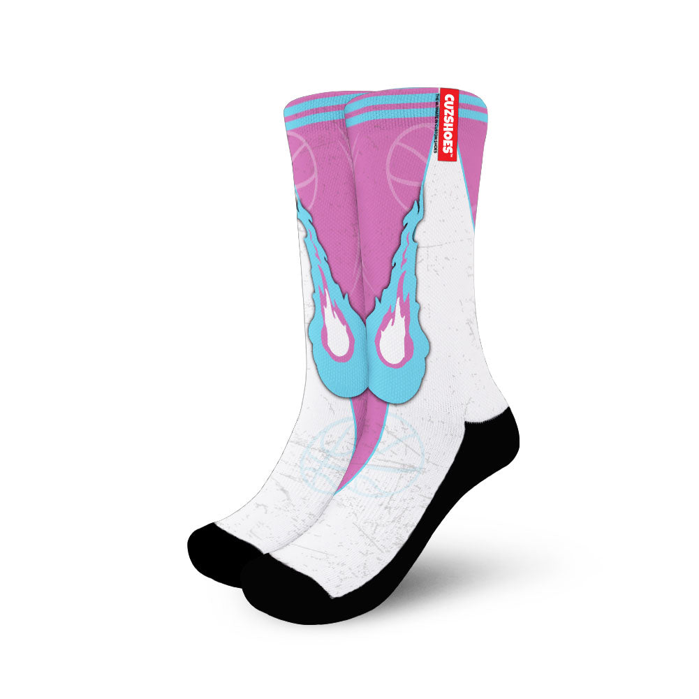 Miami Basketball Team Socks- Cuztomshoes