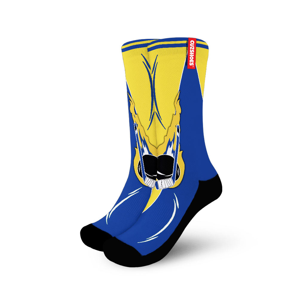 Buffalo Hockey Basketball Team Socks- Cuztomshoes