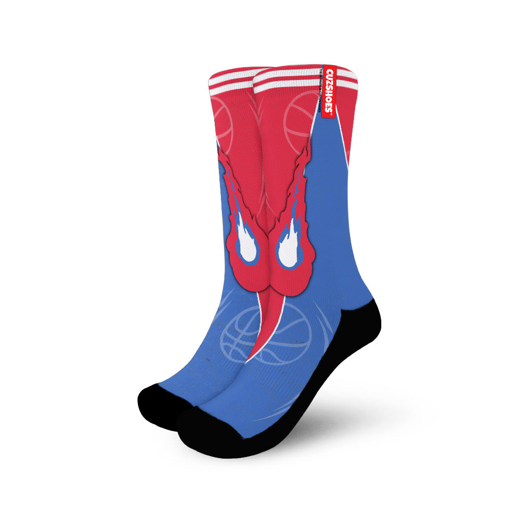 Detroit Basketball Team Socks- Cuztomshoes