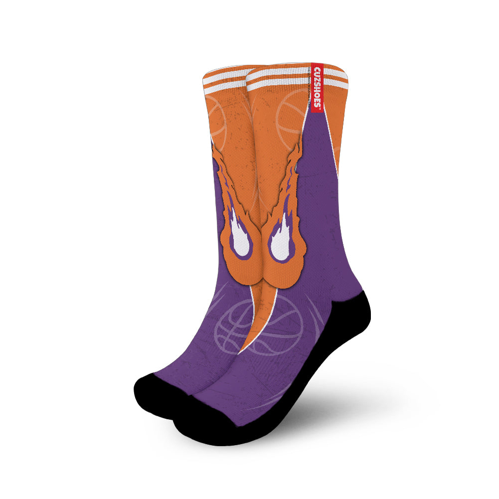 Phoenix Basketball Team Socks- Cuztomshoes