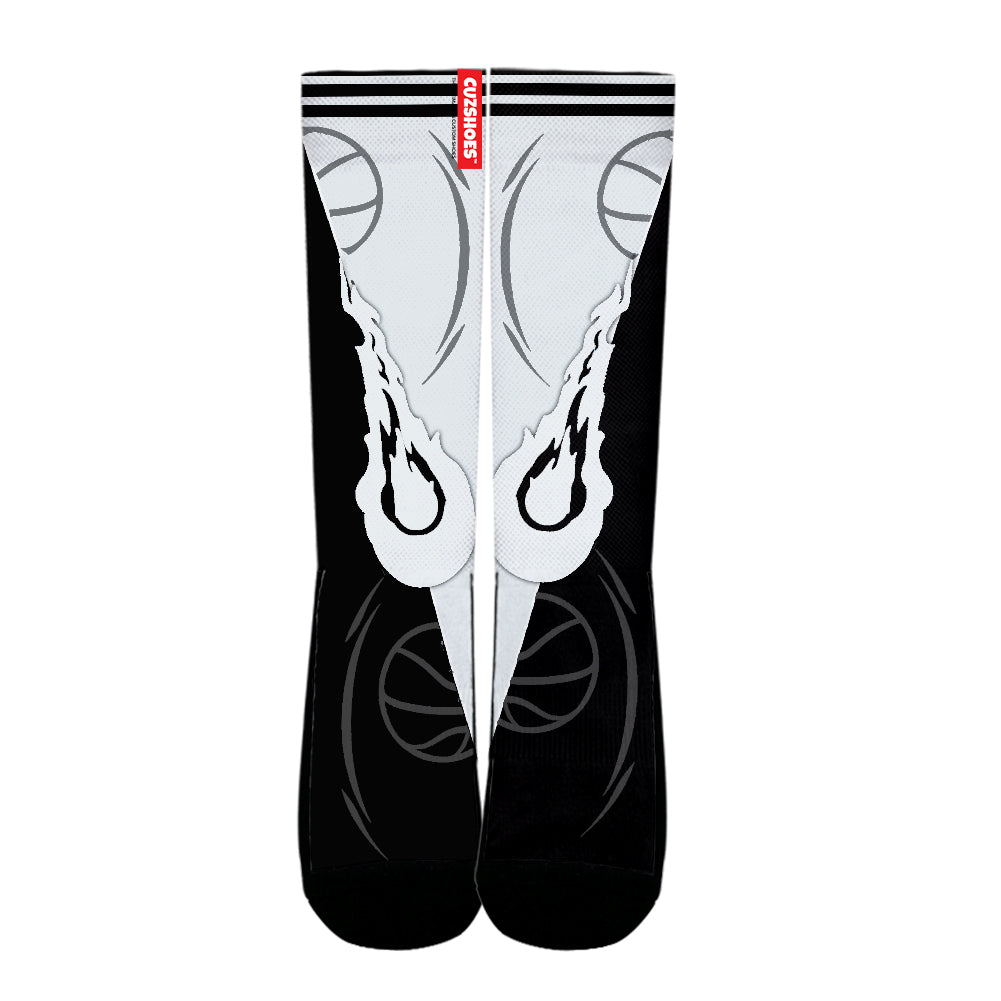 San Antonio Basketball Team Socks- Cuztomshoes