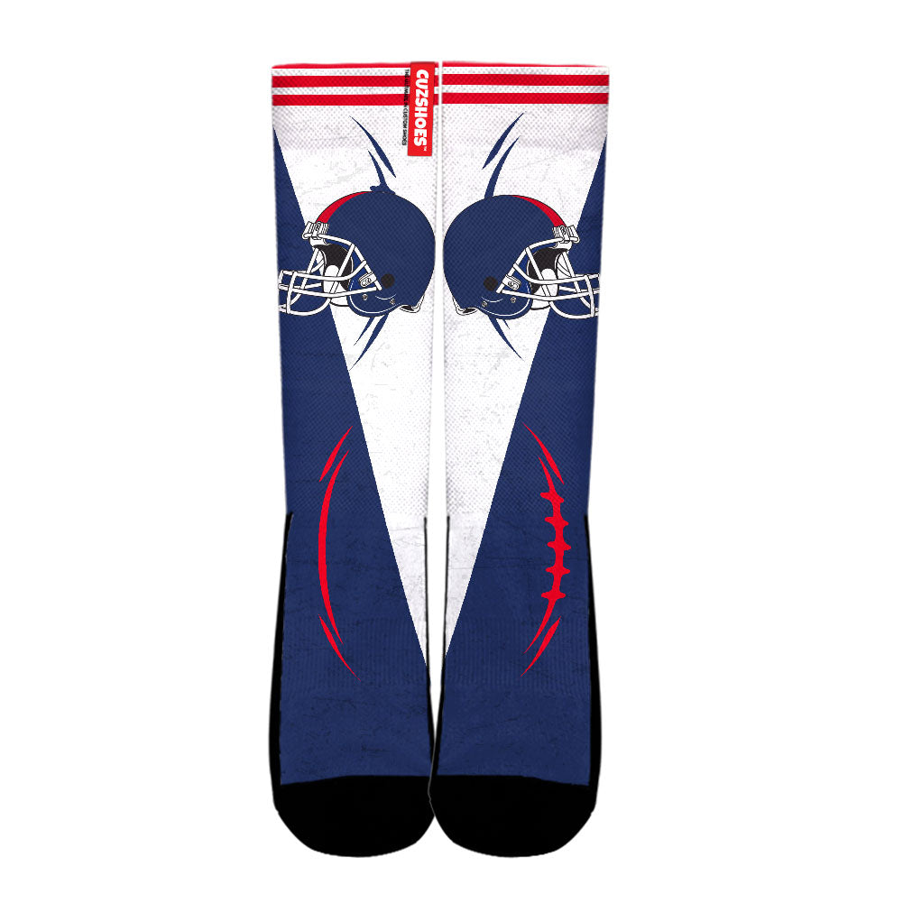 New York Football Team Socks- Cuztomshoes