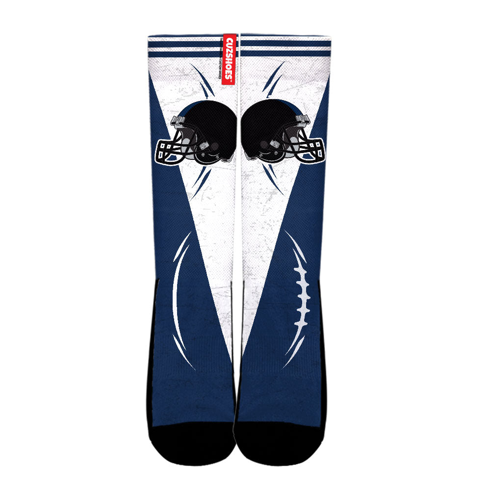 Indianapolis Football Team Socks- Cuztomshoes