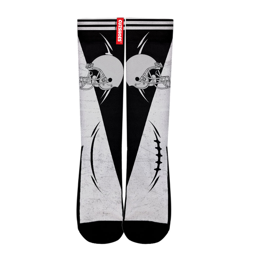 Oakland Football Team Socks- Cuztomshoes