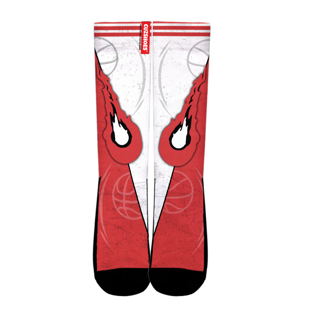 Portland Basketball Team Socks- Cuztomshoes