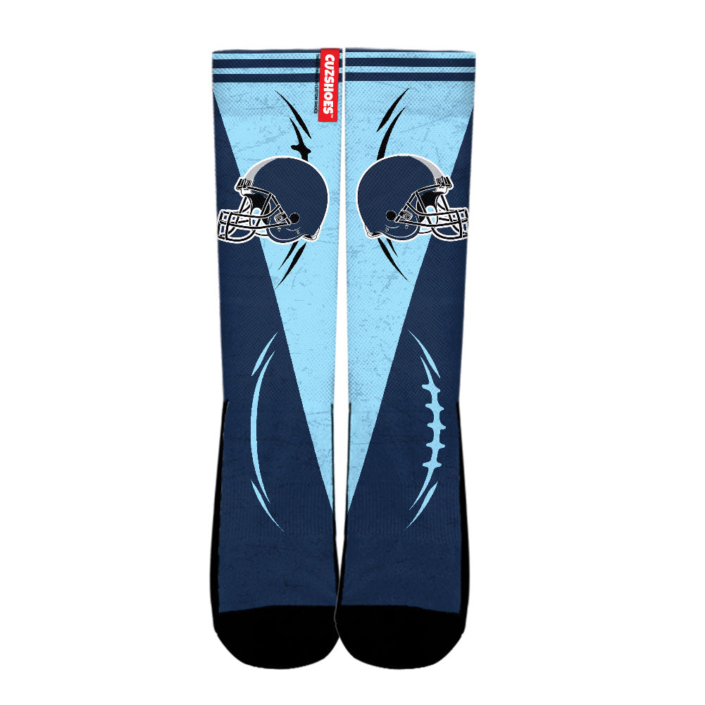 Tennessee Football Team Socks- Cuztomshoes
