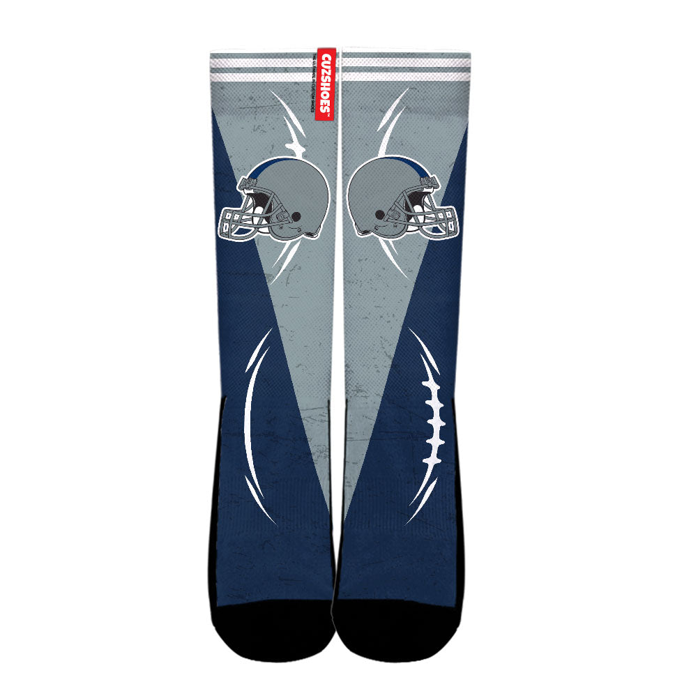 Dallas Football Team Socks- Cuztomshoes