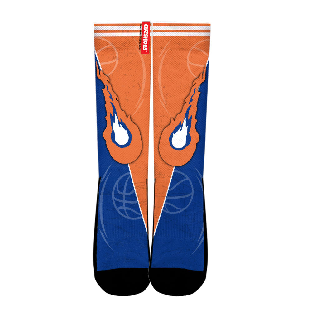 New York Basketball Team Socks- Cuztomshoes