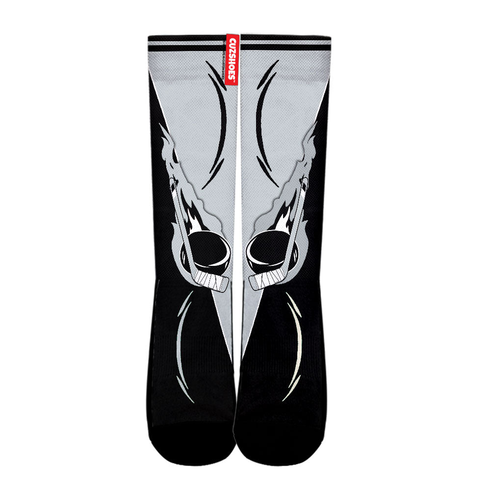 Los Angeles Hockey Basketball Team Socks- Cuztomshoes