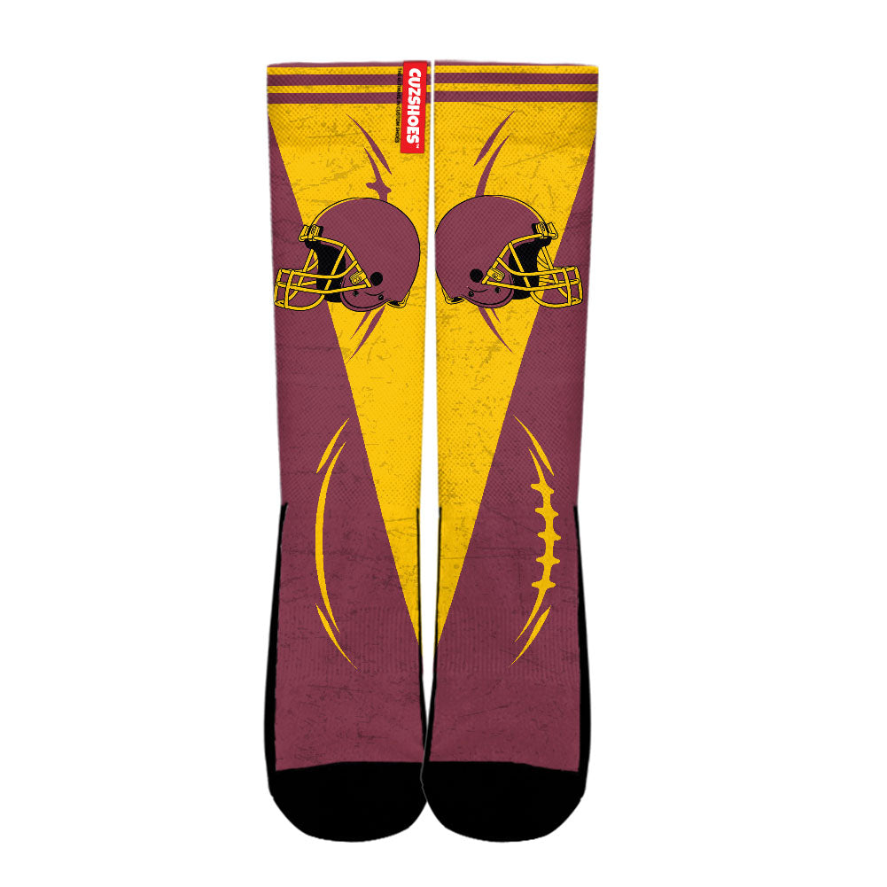 Washington Football Team Socks- Cuztomshoes