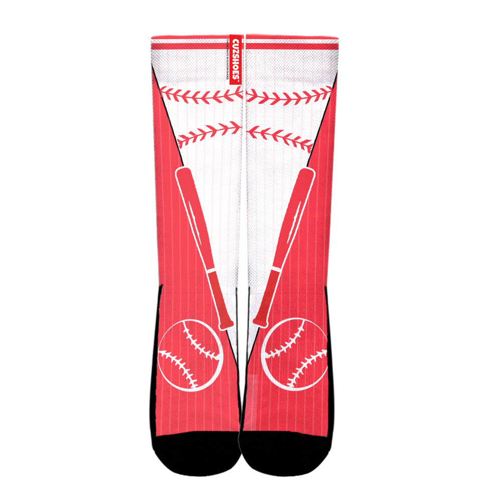 Philadelphia Baseball Team Socks- Cuztomshoes