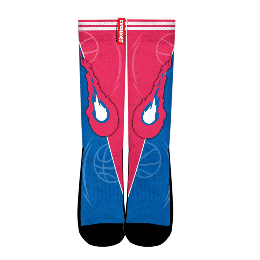 Philadelphia Basketball Team Socks- Cuztomshoes