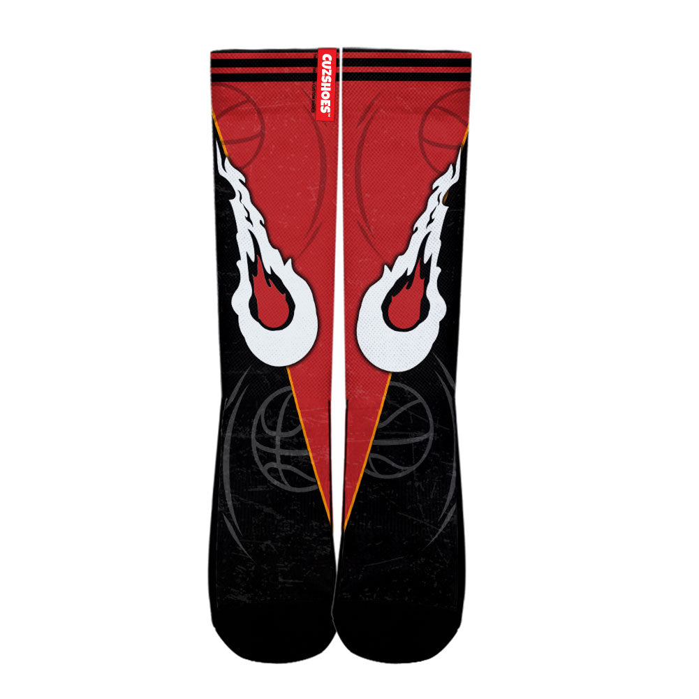 Toronto Basketball Team Socks- Cuztomshoes