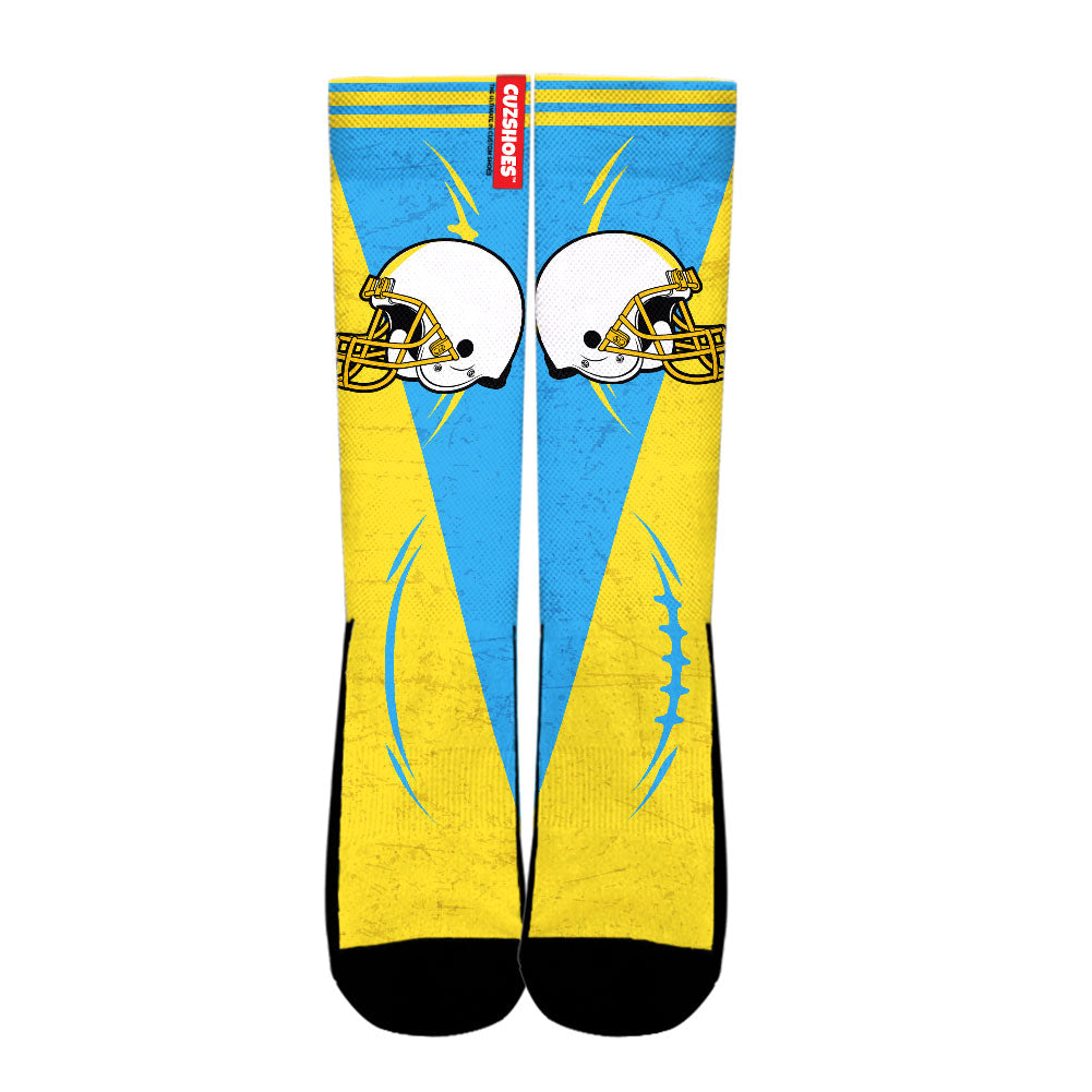 Los Angeles Football Team Socks- Cuztomshoes