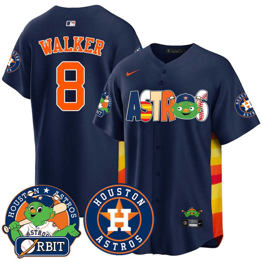 Houston Astros Orbit Vapor Premier Jersey - Stitched