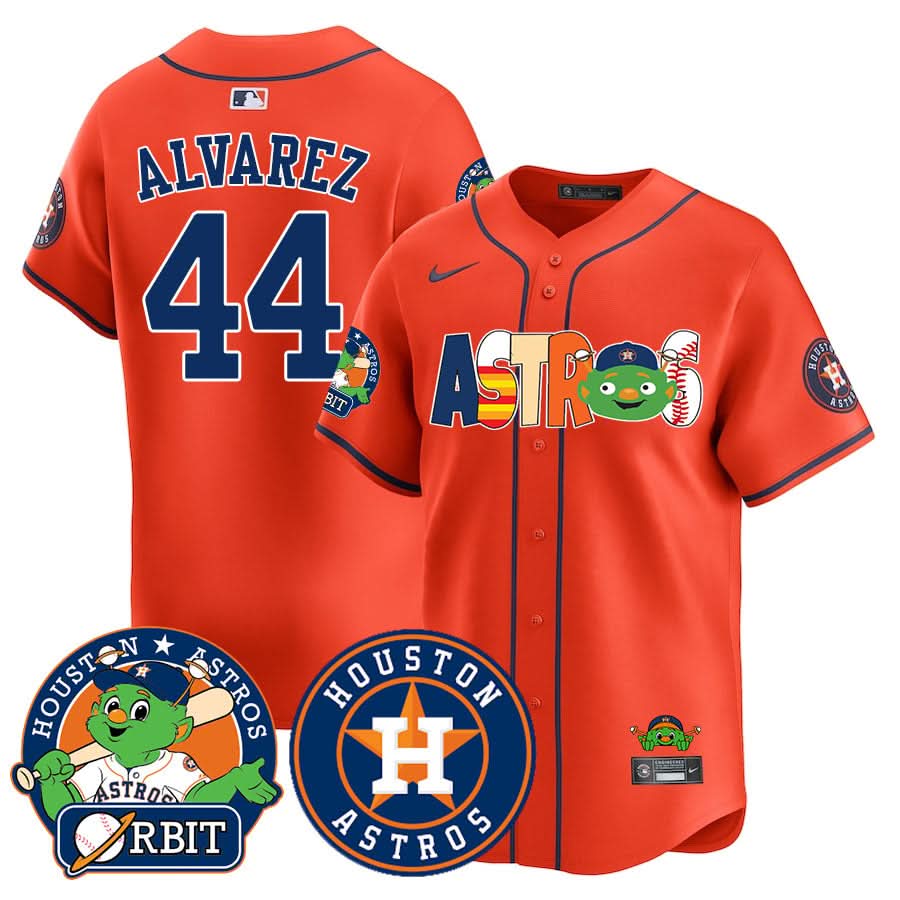 Houston Astros Orbit Vapor Premier Jersey - Stitched
