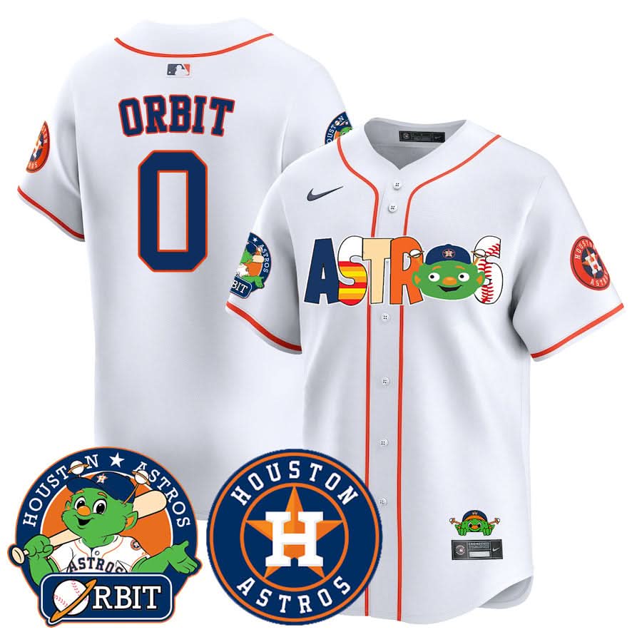 Houston Astros Orbit Vapor Premier Jersey - Stitched
