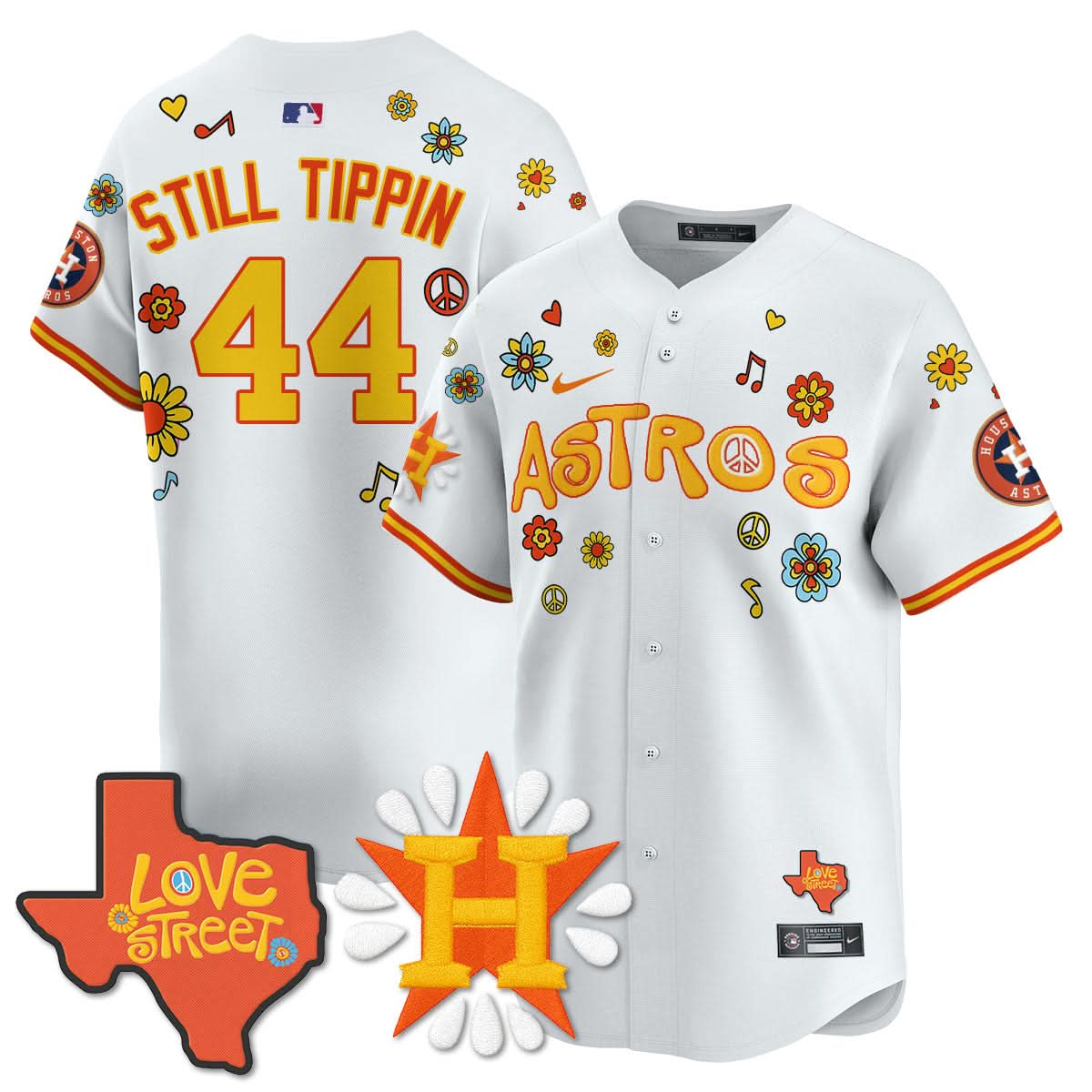 Houston Astros "Love Street" Limited Jersey - Stitched