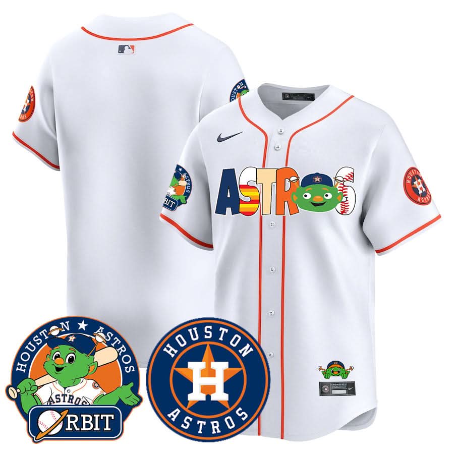 Houston Astros Orbit Vapor Premier Jersey - Stitched