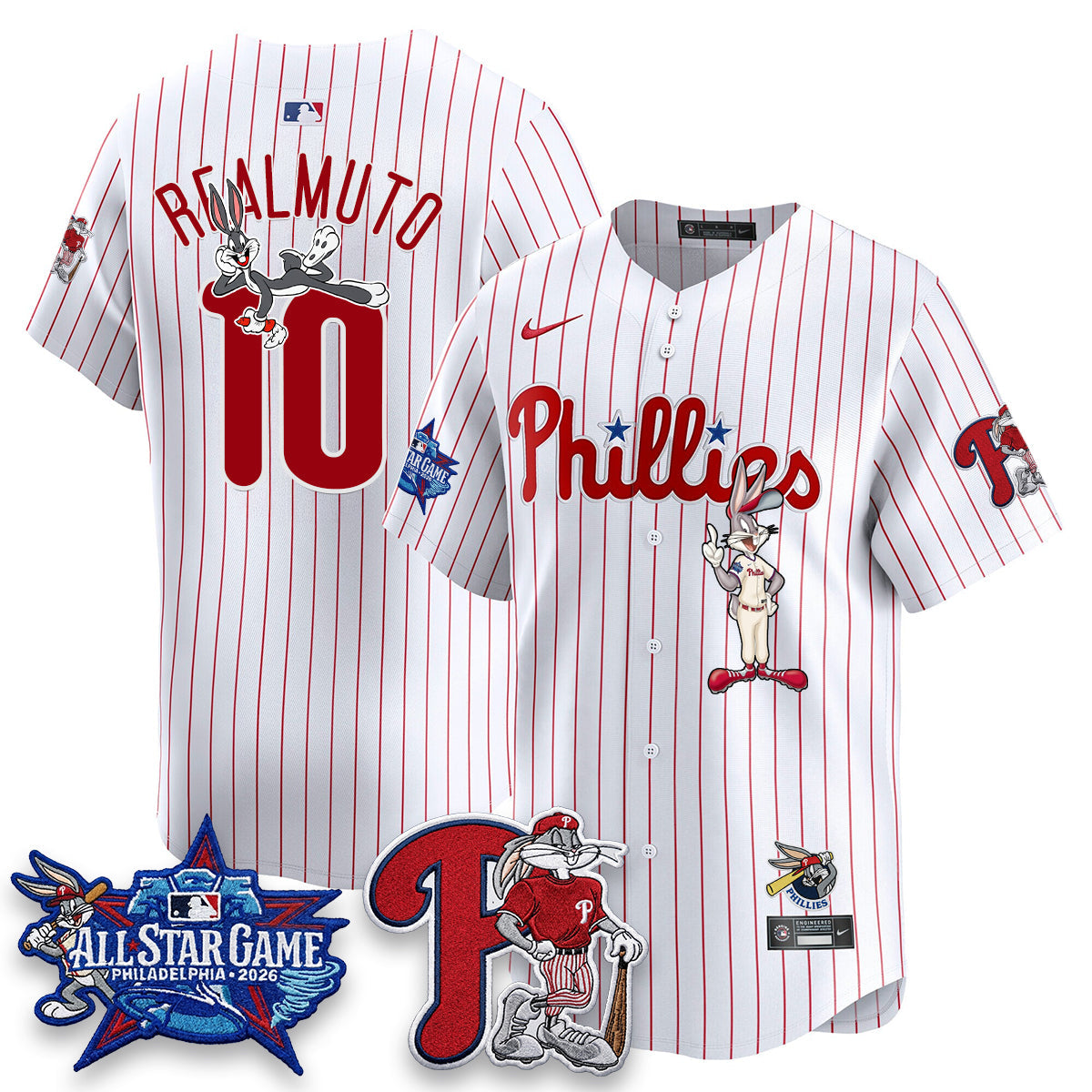 Philadelphia Phillies x Bunny Vapor Premier Limited Jersey - Stitched