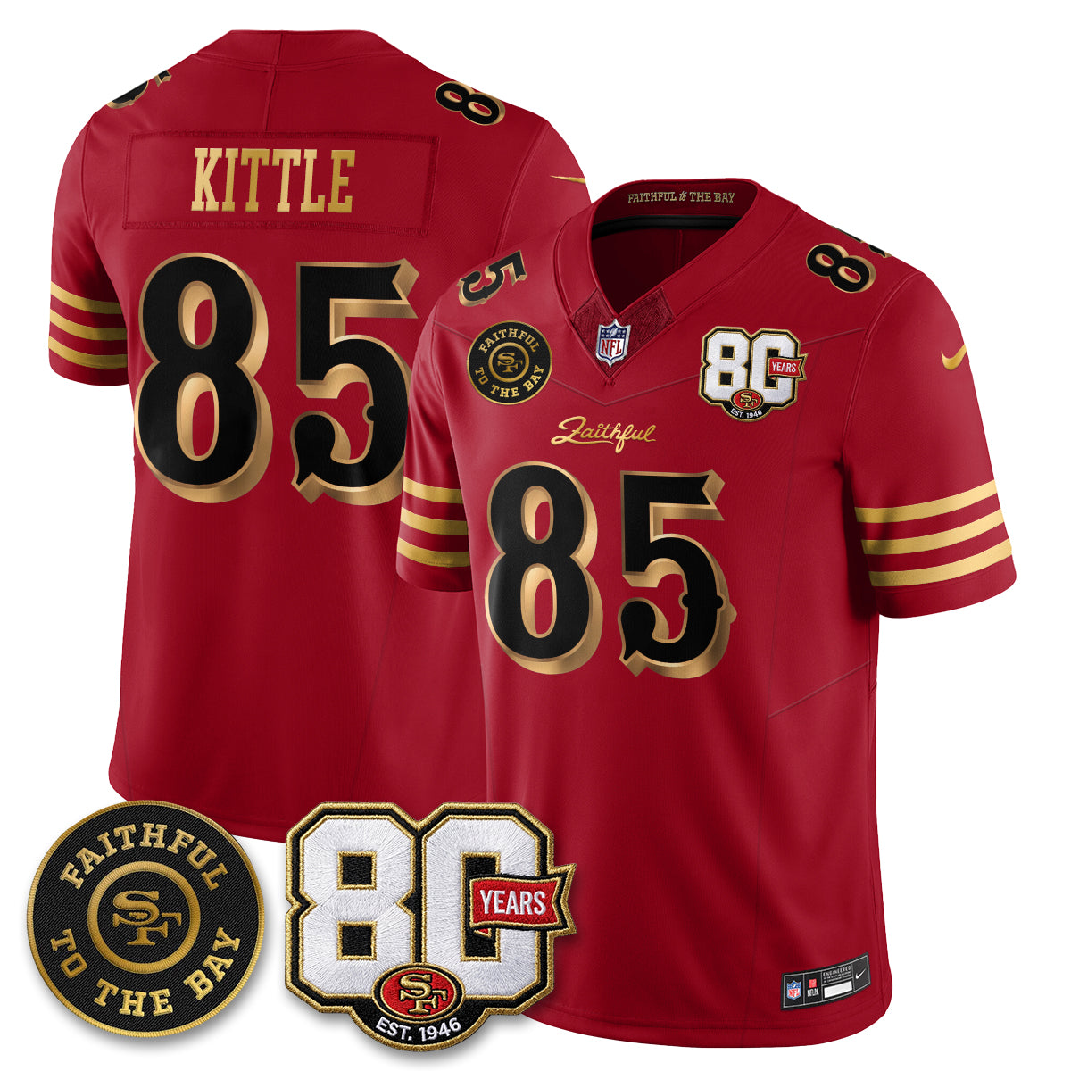 San Francisco Giants “Rivalries” Vapor Limited Jersey - Faithful To The Bay Patch - Stitched