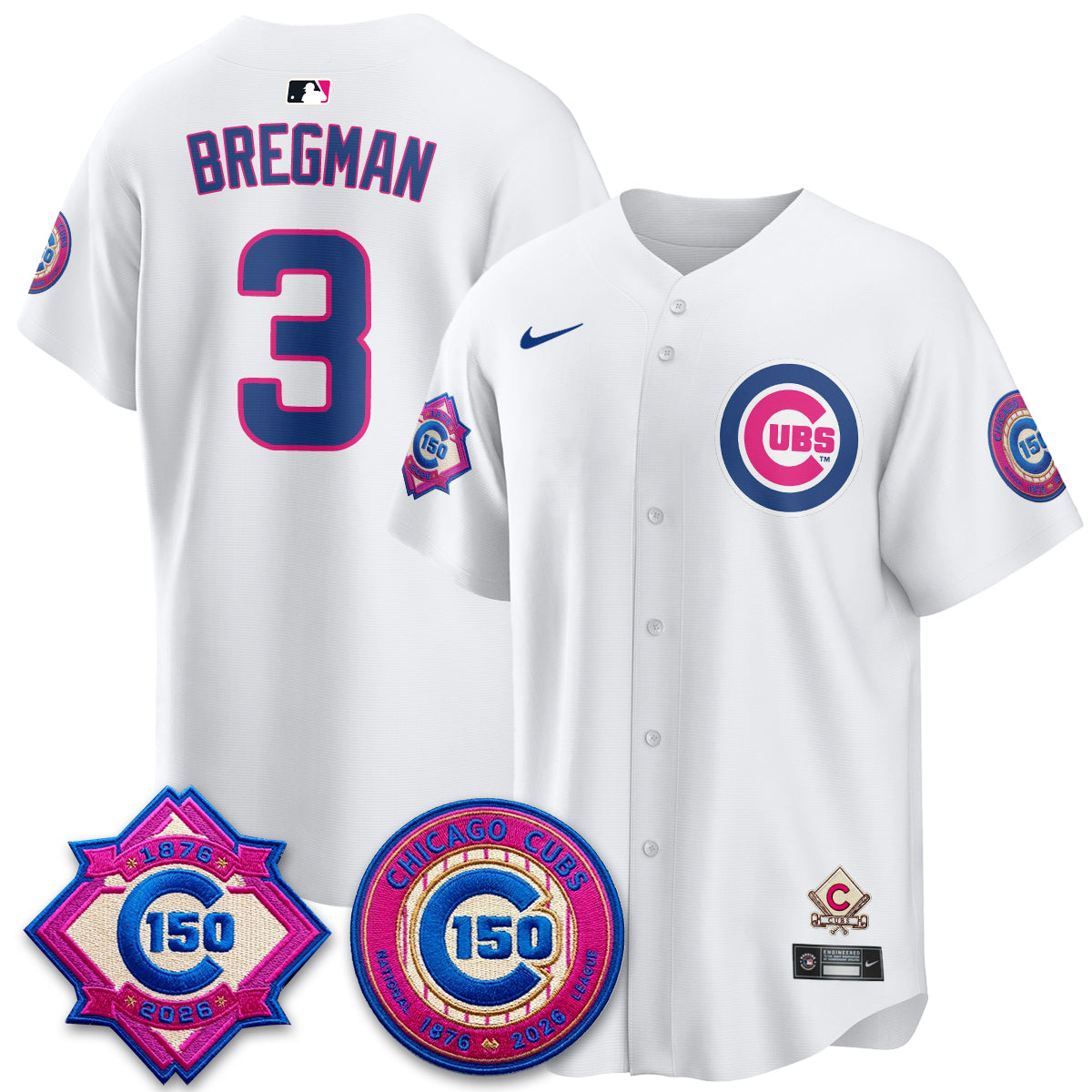 Chicago Cubs x "Graduation" Vapor Limited Jersey - Stitched