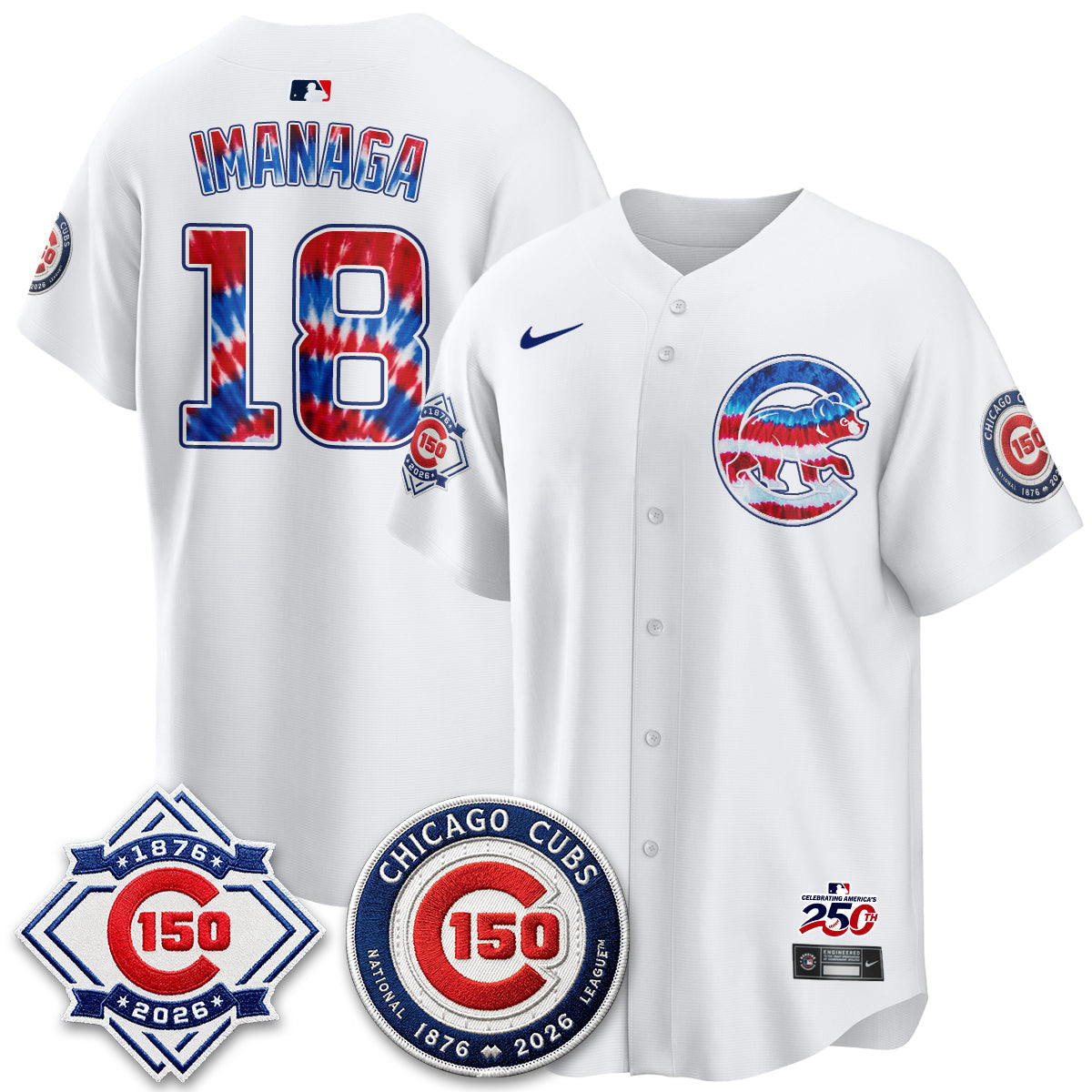 Chicago Cubs 2026 Americana Vapor Limited Jersey - Stitched