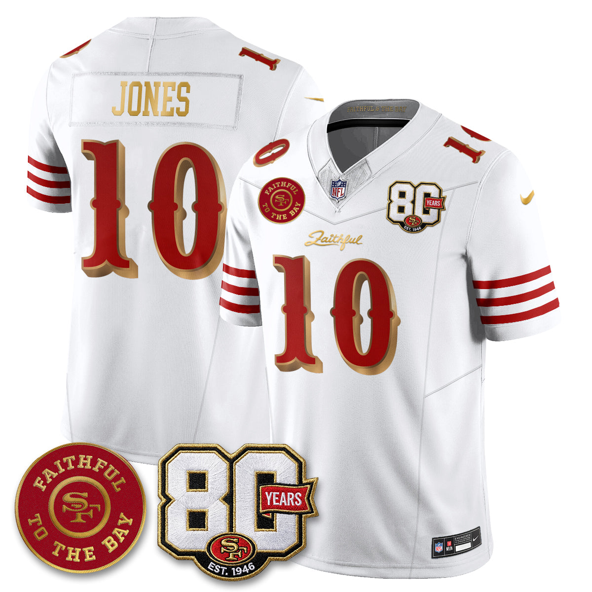 San Francisco Giants “Rivalries” Vapor Limited Jersey - Faithful To The Bay Patch - Stitched