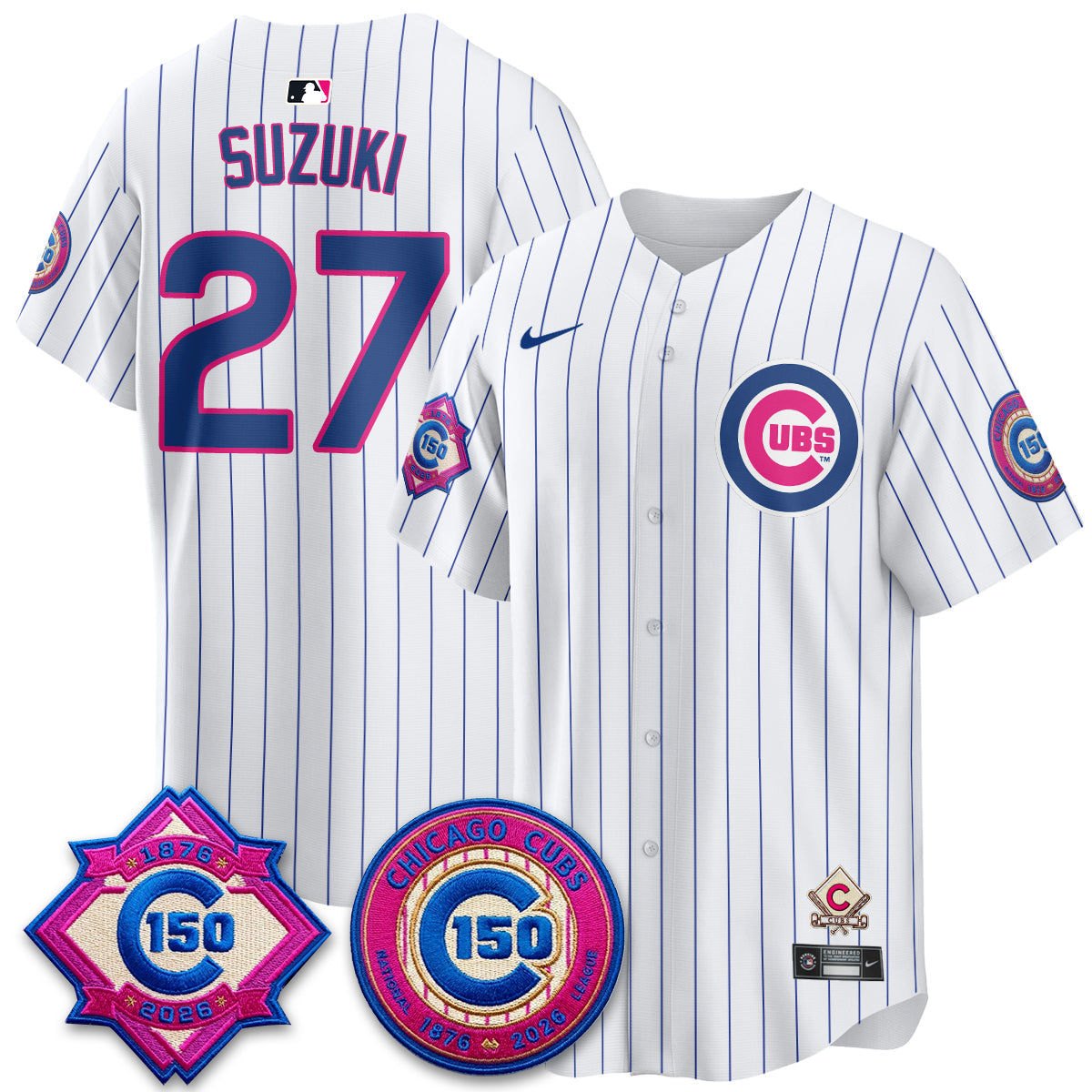 Chicago Cubs x "Graduation" Vapor Limited Jersey - Stitched