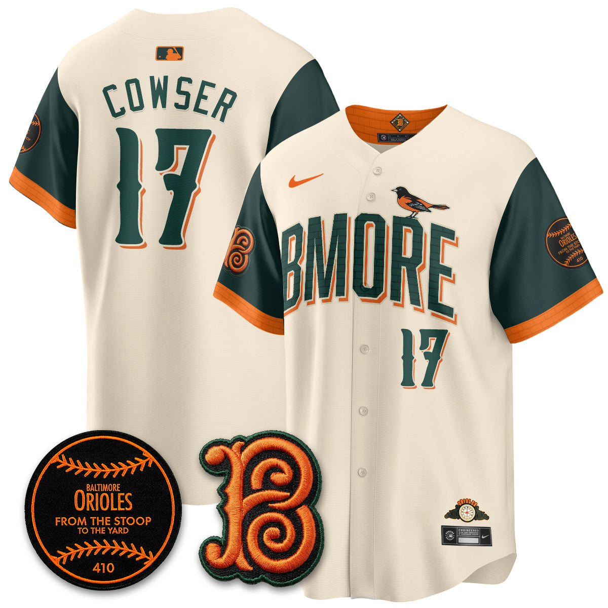 Baltimore Orioles 2026 City Connect Vapor Premier Limited Jersey - Stitched-Cuztomshoes