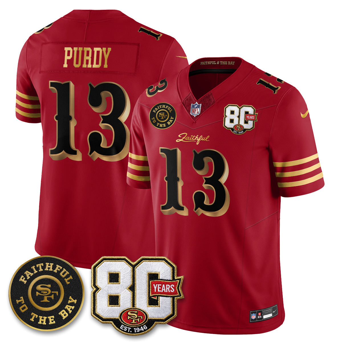 San Francisco Giants “Rivalries” Vapor Limited Jersey - Faithful To The Bay Patch - Stitched