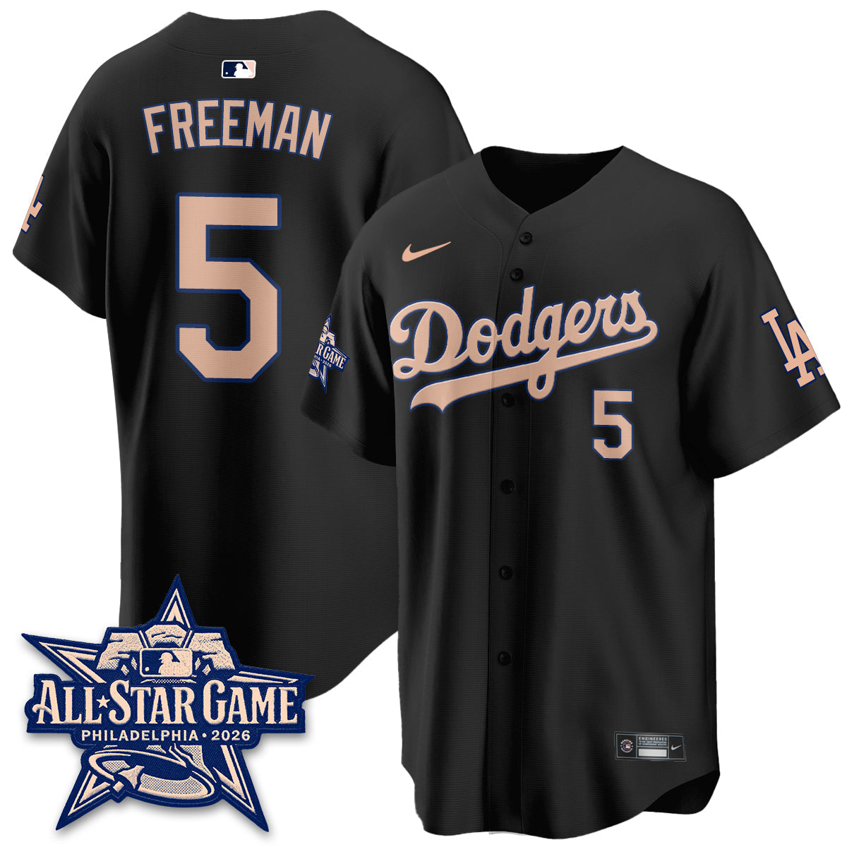 Los Angeles Dodgers All Star Game 2026 Vapor Jersey - Stitched-Cuztomshoes